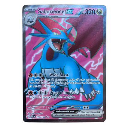 Salamence ex 177/159 JTG Pokémon TCG English NM