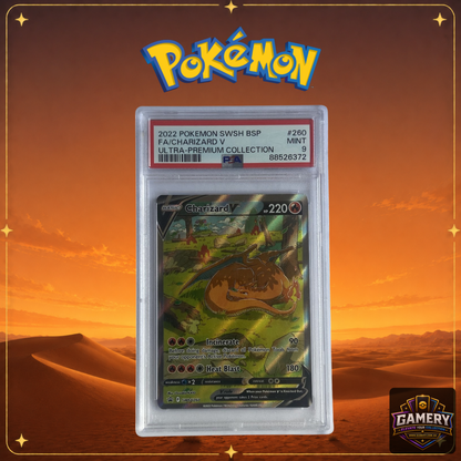 Charizard V SWSH260 Black Star Promo PSA 9 | Graded Pokemon Card