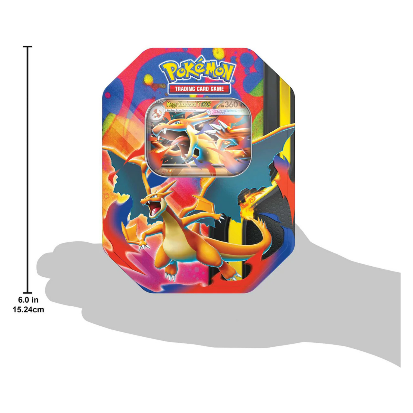 Pokémon TCG: Mega Charizard ex Tin | Out Now!