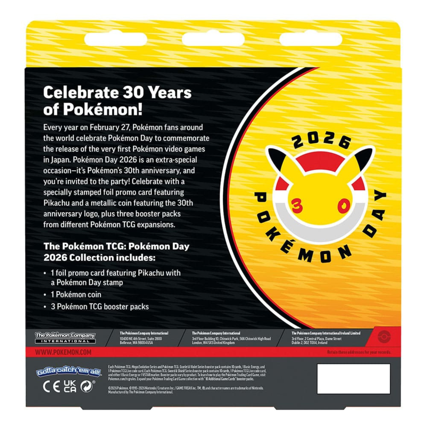 Pokémon - TCG - Pokemon Day 2026 Collection | Sealed