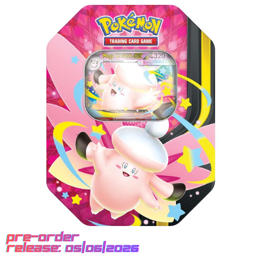 Pokémon TCG: Mega Moonlight Tin (Assorted) | PRE-ORDER 05/06/2026