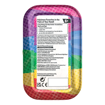 Pokémon TCG: Mega Evolution 2.5 — Ascended Heroes Mini Tin | Out Now