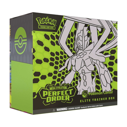 Pokemon Center - Mega Evolution Perfect Order Pokemon Center Elite Trainer Box (ETB) Sealed
