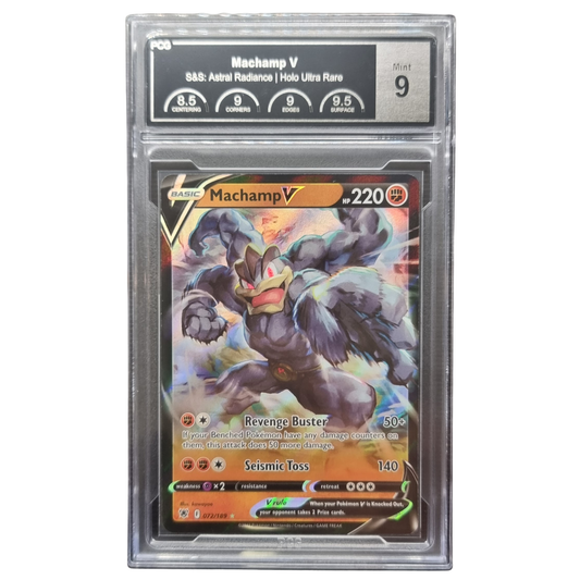 Machamp V #072/189 — Astral Radiance Holo Ultra Rare | Mint 9