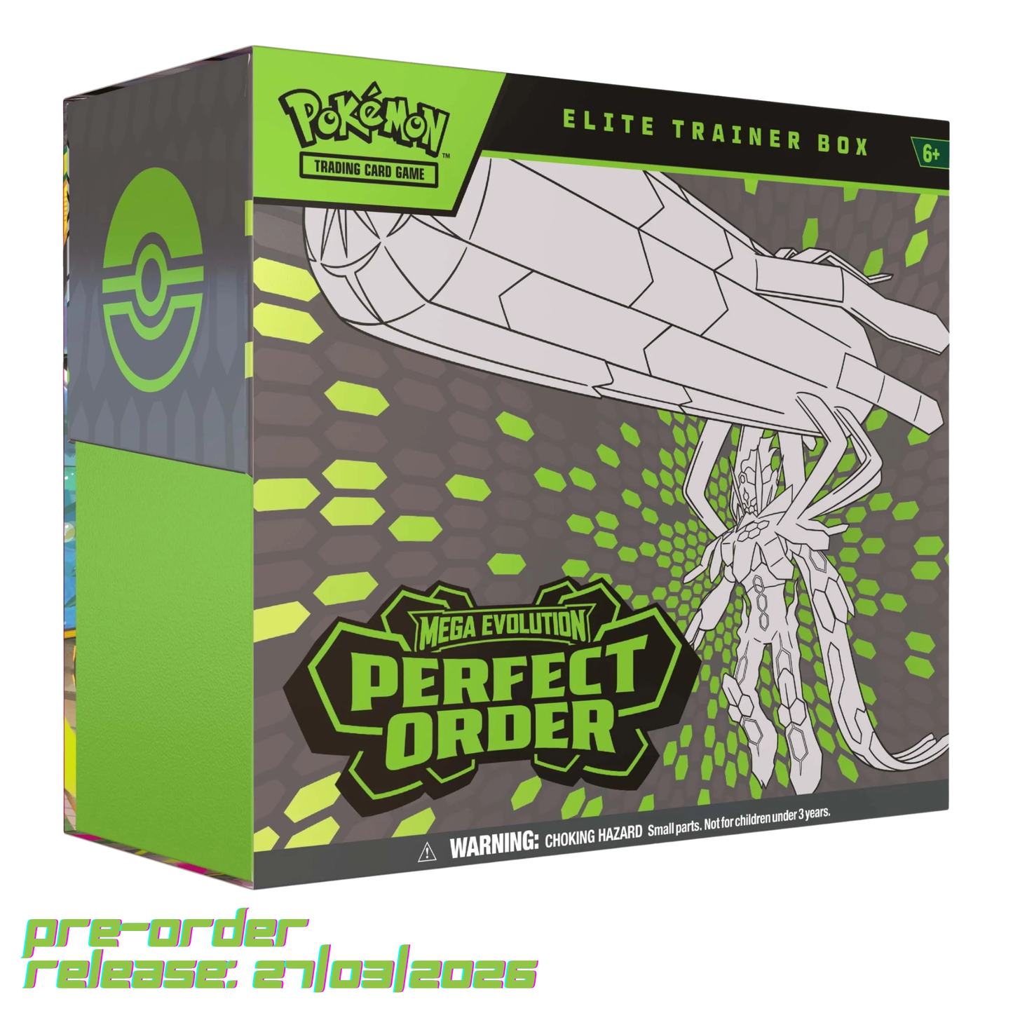 Pokémon TCG: Mega Evolution — Perfect Order Elite Trainer Box (Pre-Order)