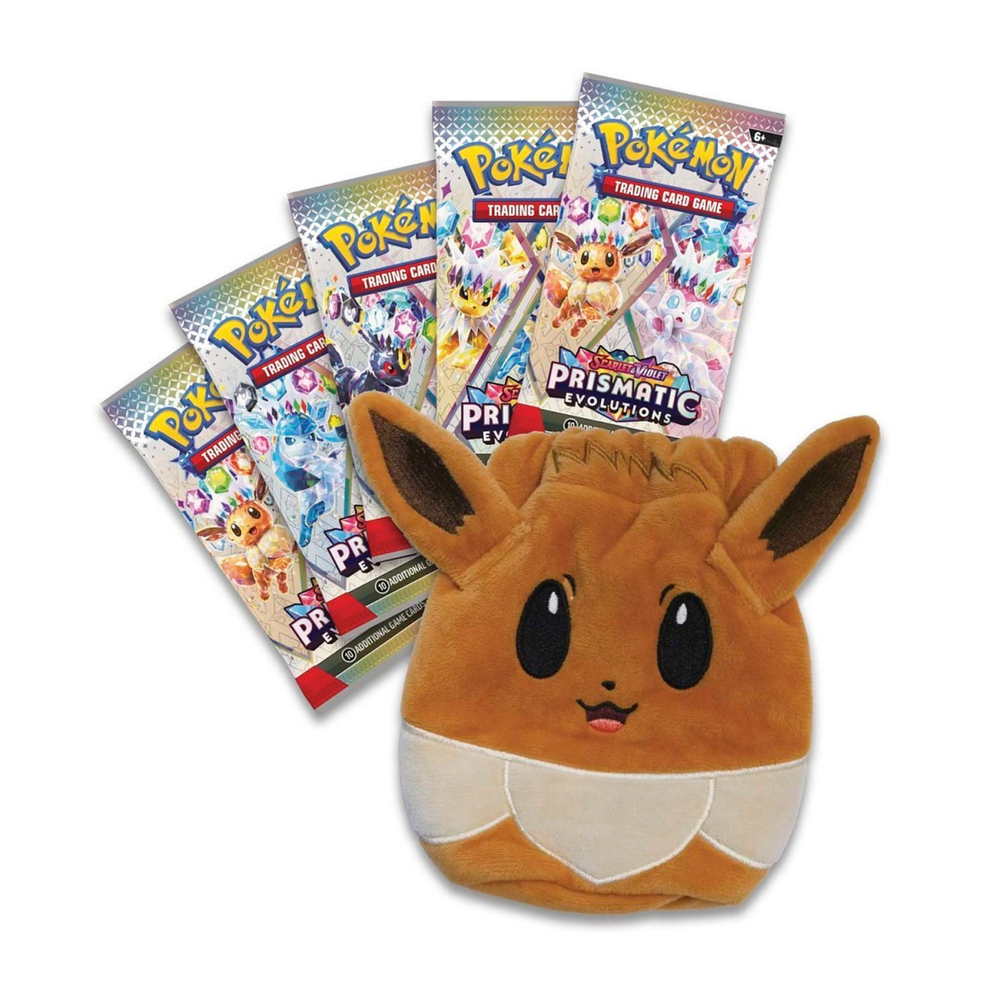 Pokémon TCG Scarlet & Violet Prismatic Evolutions Accessory Pouch Special Collection – Eevee