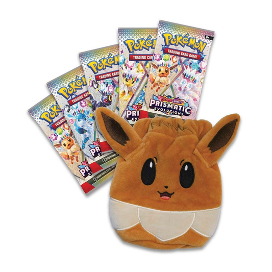 Pokémon TCG Scarlet & Violet Prismatic Evolutions Accessory Pouch Special Collection – Eevee