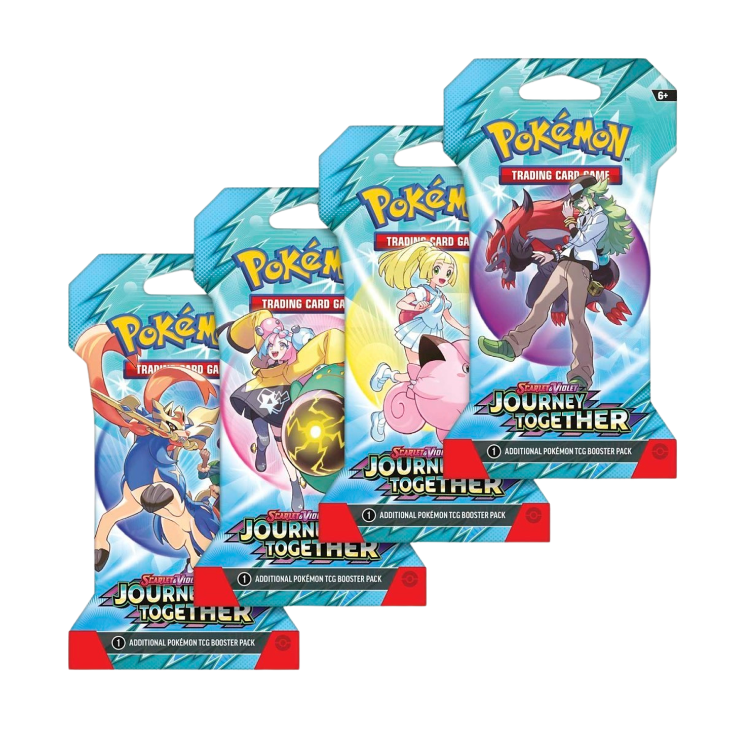 Pokémon TCG: Scarlet & Violet – Journey Together Sleeved Booster Pack (1 Pack)