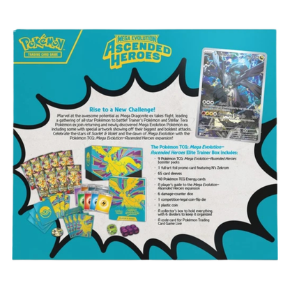 Pokémon TCG: Mega Evolution — Ascended Heroes Elite Trainer Box | Out Now