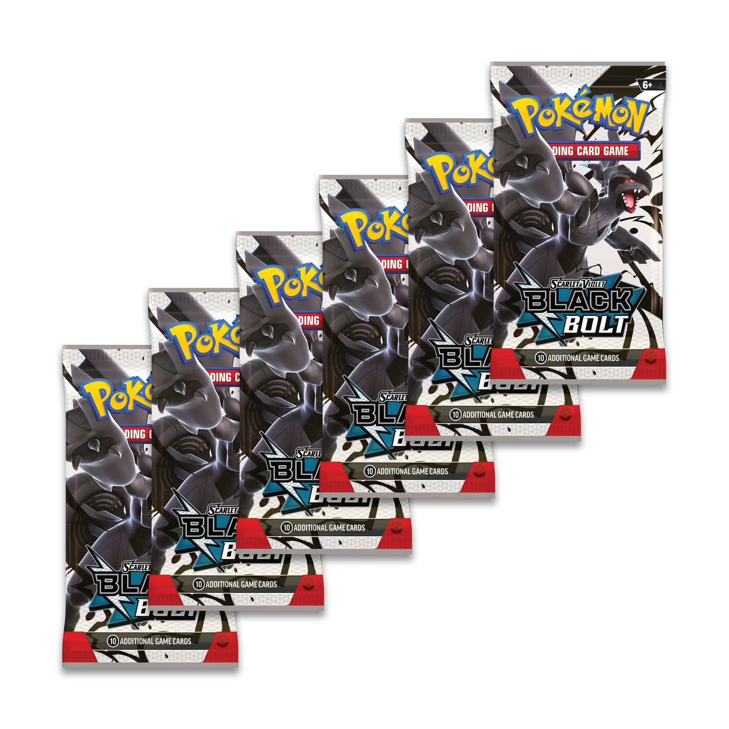 Pokémon TCG: Black Bolt Booster Bundle (6 Packs) | English