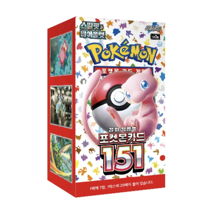 Pokémon TCG: 151 Korean Booster Box (20 Packs)