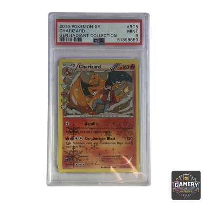 Charizard RC5/RC32 Radiant Collection PSA 9 | Graded Pokemon Card