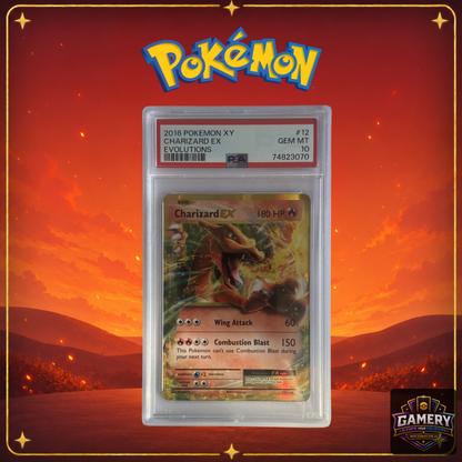 Charizard EX 12/108 XY Evolutions PSA 10 | Graded Pokemon Card