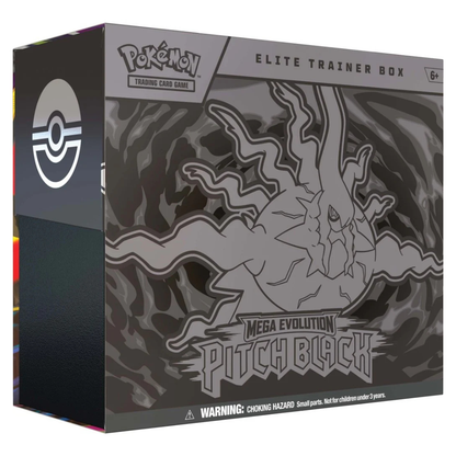 Pokémon TCG: Mega Evolution – Pitch Black Elite Trainer Box (ETB) | PRE-ORDER 17/07/2026