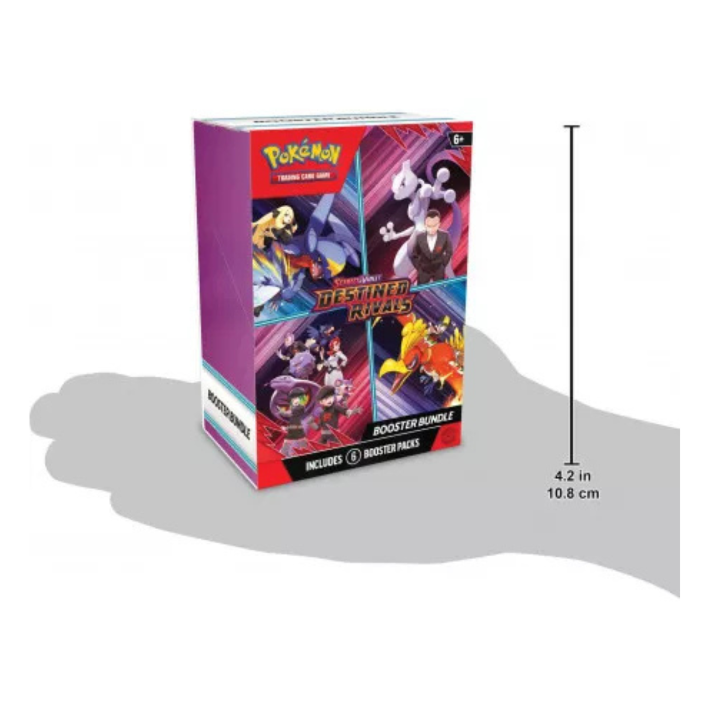 Pokémon TCG: Scarlet & Violet – Destined Rivals Booster Bundle (6 Packs)