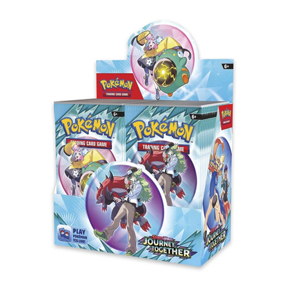 Pokemon TCG Scarlet & Violet Journey Together Enhanced Booster Display Box (36 Packs + N’s Reshiram Promo) Sealed