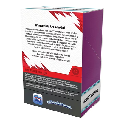 Pokémon TCG: Scarlet & Violet – Destined Rivals Booster Bundle (6 Packs)