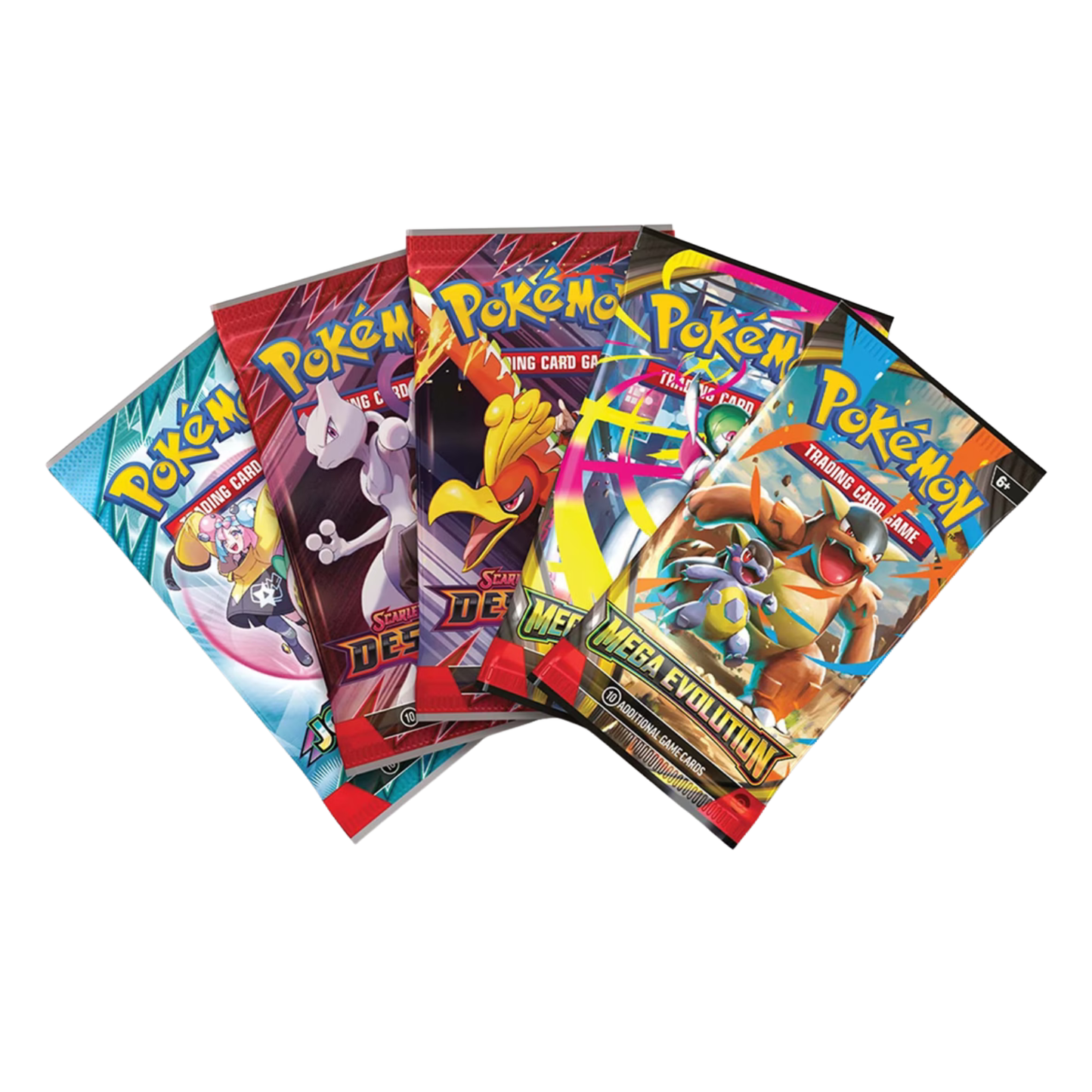 Pokémon TCG: Mega Lucario ex Figure Collection | 5 x Boosters, Promo card, Jumbo promo, Mega Lucario Figurine