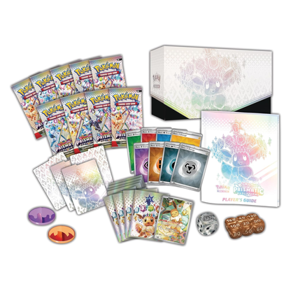 Pokémon TCG Prismatic Evolutions Costco Bundle – Elite Trainer Box + Booster Bundle