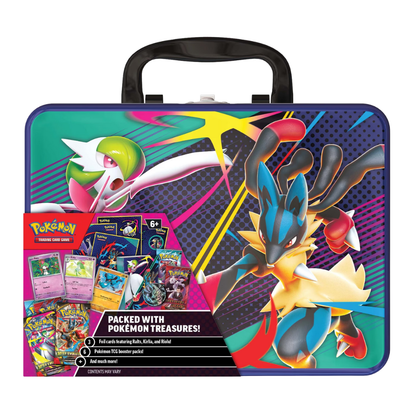 Pokémon TCG: Collector Chest 2025 (Lunchbox Tin) – Assorted | 6 Boosters, 3 Promos and More!