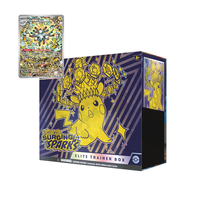 Pokémon TCG: Scarlet & Violet — Surging Sparks Elite Trainer Box (ETB)