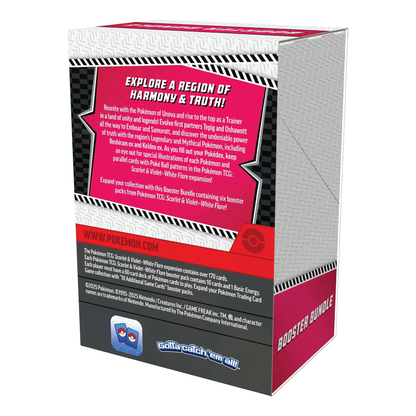 Pokémon TCG: White Flare Booster Bundle (6 Packs) | English