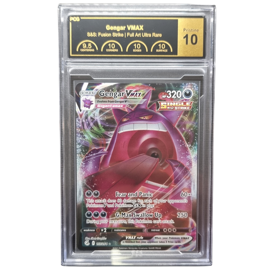 Gengar VMAX  #157/264 — Fusion Strike Full Art Ultra Rare | Pristine 10
