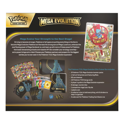 Pokémon TCG: Mega Evolutions Elite Trainer Box (Lucario)