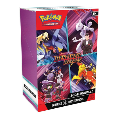 Pokémon TCG: Scarlet & Violet – Destined Rivals Booster Bundle (6 Packs)