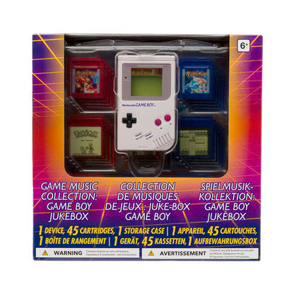 Pokémon Red & Blue Game Music Collection Game Boy Jukebox – Pokémon Center Original Collectible