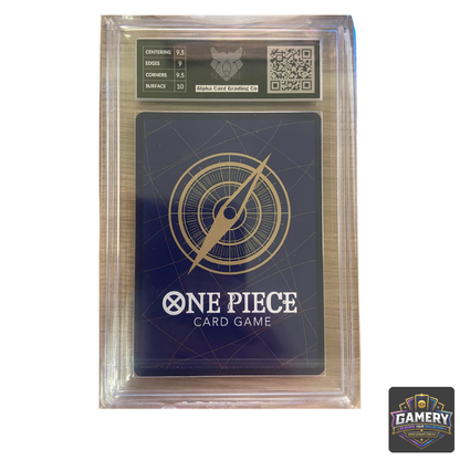 Enel OP15-118 SEC Alternate Art – Alpha Card Grading 9.5 Mint+