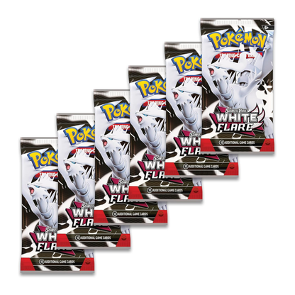 Pokémon TCG: White Flare Booster Bundle (6 Packs) | English