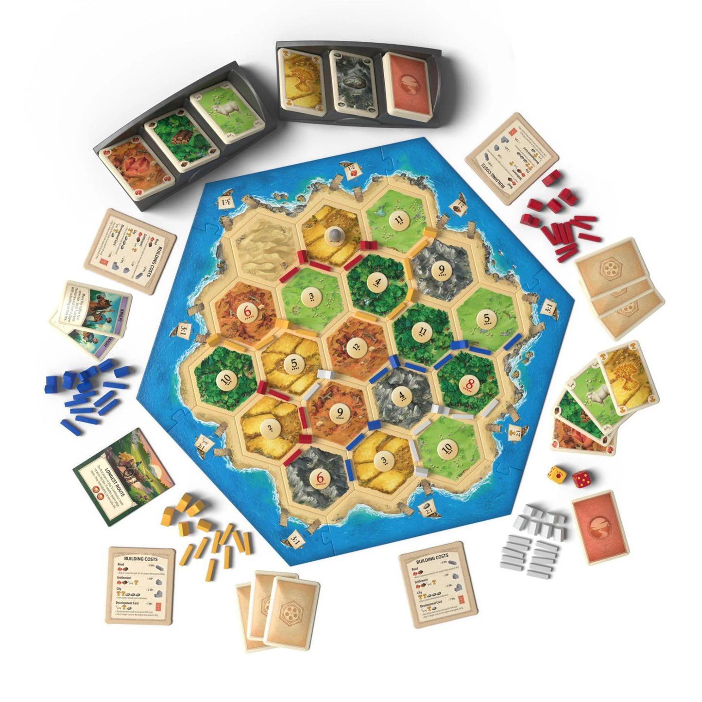 Catan | Trade, Build & Settle Strategy Board Game