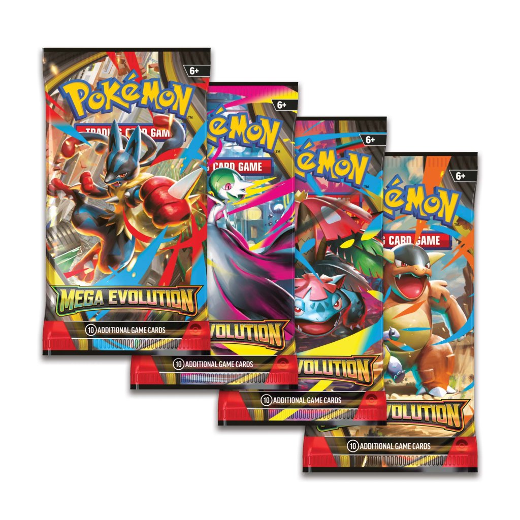 Pokémon TCG: Mega Evolution Booster Pack (1 Pack)