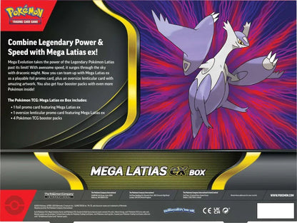 Pokémon TCG: Mega Latias EX Box (Sealed) — Promo + Jumbo + 4 Boosters