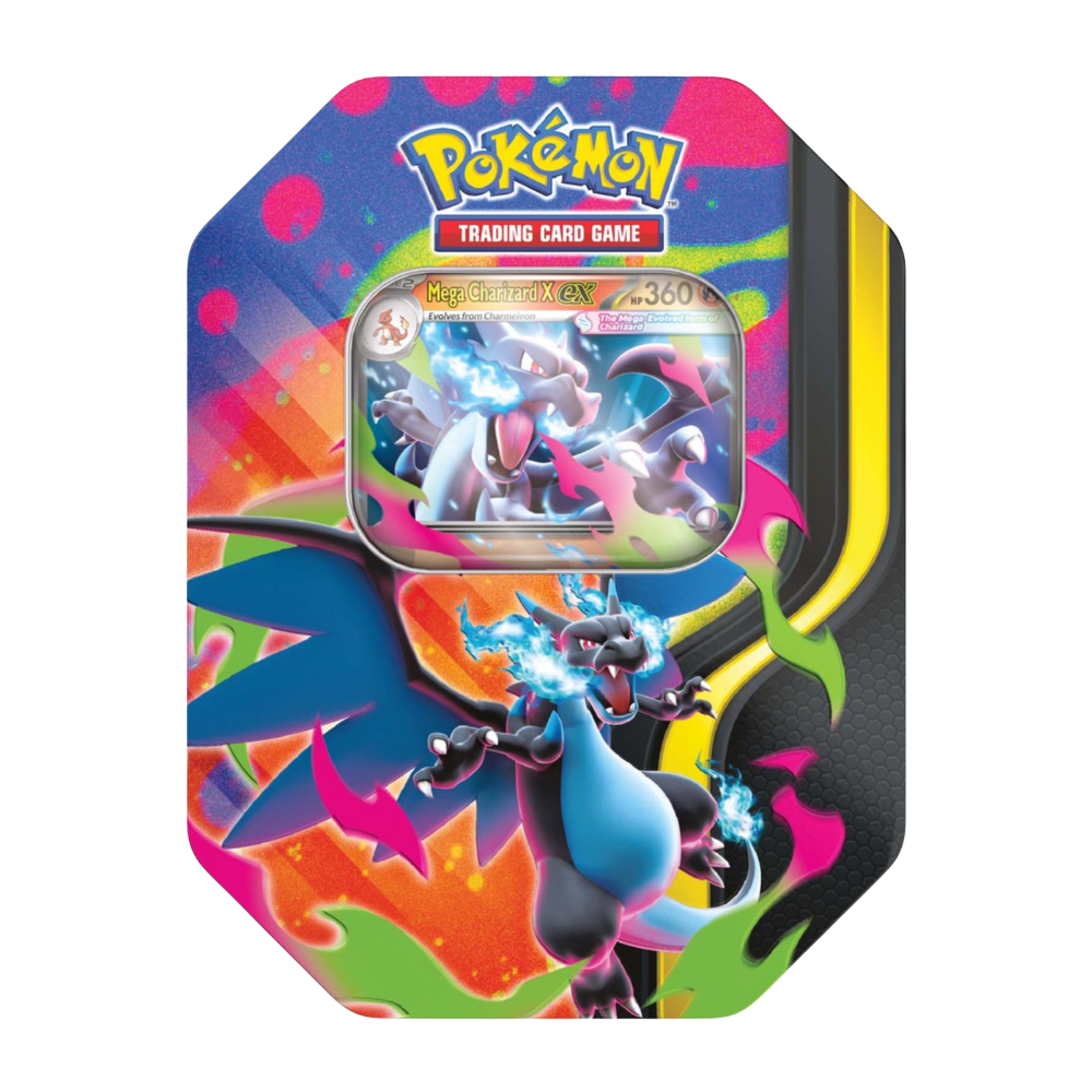 Pokémon TCG: Mega Charizard ex Tin | Out Now!