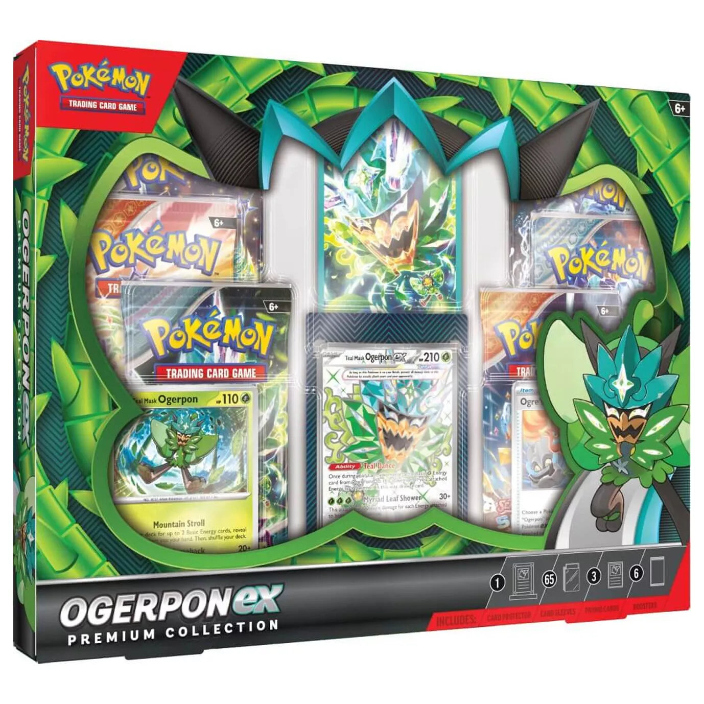 Pokémon TCG: Ogerpon ex Premium Collection (Teal Mask Ogerpon ex) | Sealed