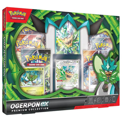 Pokémon TCG: Ogerpon ex Premium Collection (Teal Mask Ogerpon ex) | Sealed