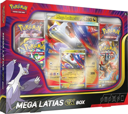 Pokémon TCG: Mega Latias EX Box (Sealed) — Promo + Jumbo + 4 Boosters